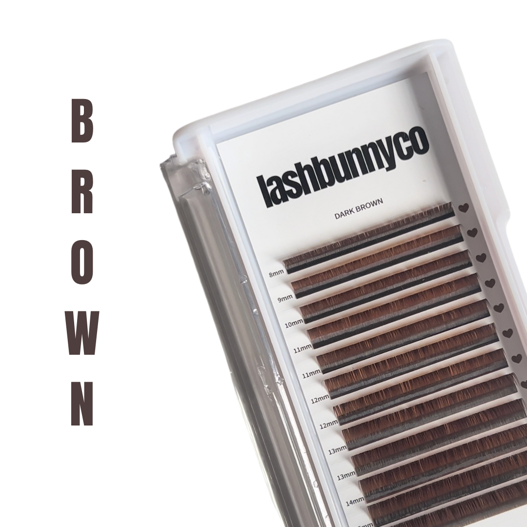 BROWN LASHES