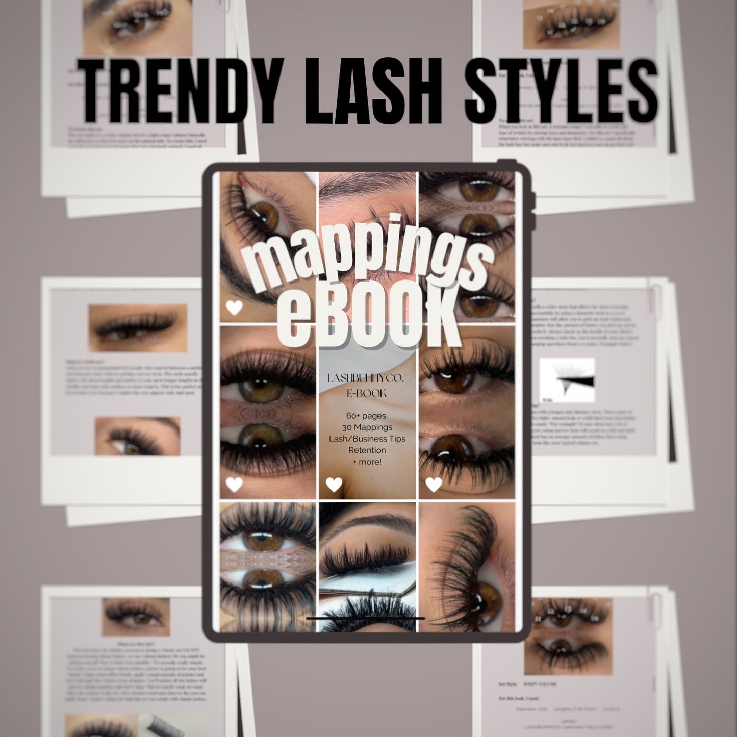 MAPPING EBOOK (VIRAL LASH SETS)