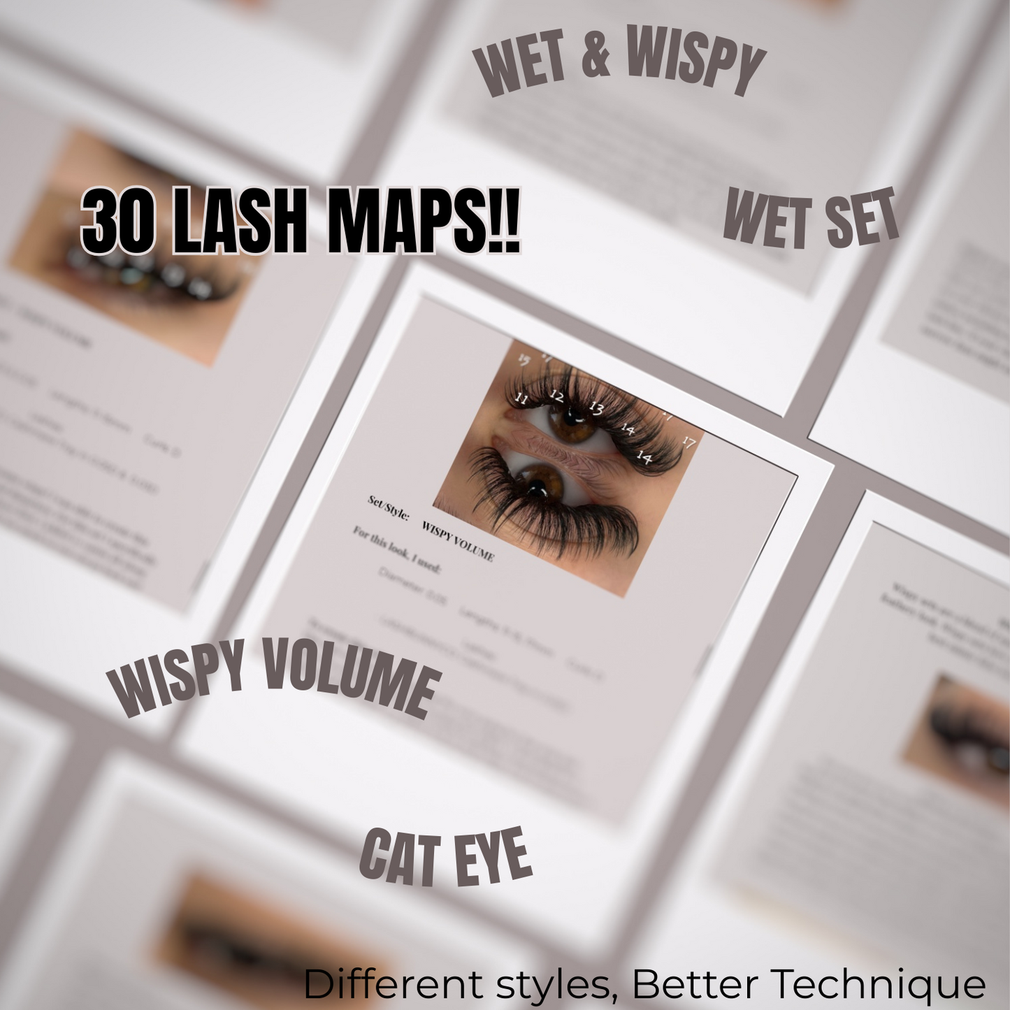 MAPPING EBOOK (VIRAL LASH SETS)